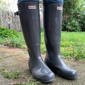 Hunter rain boots